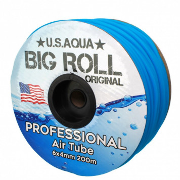 Шланг U.S.AQUA Airline Blue синій 4/6 силіконовий 200м. (usaqua-blue200)