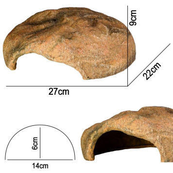 Декорація пещера Terrario Gecko Cave L 27x22x9см (292410)-1