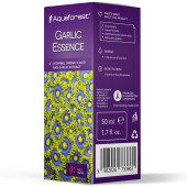 Добавка до корму Aquaforest Garlic Essence 50 мл з екстрактом часнику та Омега-3 для акваріумних риб