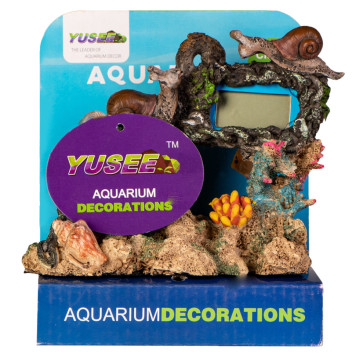 Декорація Yusee Aquarium Decor Thermometer з термометром LCD 14X6X11см (ys201030)-8