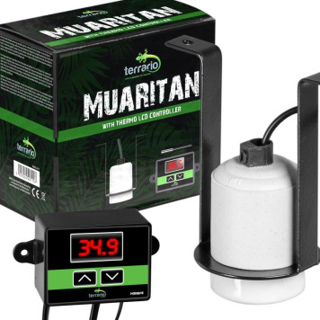 Світильник керамічний патрон з термостатом Terrario Muaritan Temperature Control 200W-1