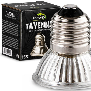 Лампа для тераріуму Terrario Tayenna 50W UVB 3.0 E27 для тропічних рептилій та амфібій-4