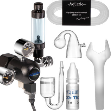 Комплект CO2 без балону Aquario Professional 2.0 з електроклапаном-1
