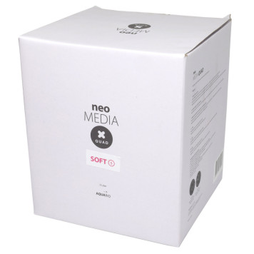 Наповнювач для біофільтрації зі зниженням pH Aquario Neo Media Soft S Premium Quad 5 л-6