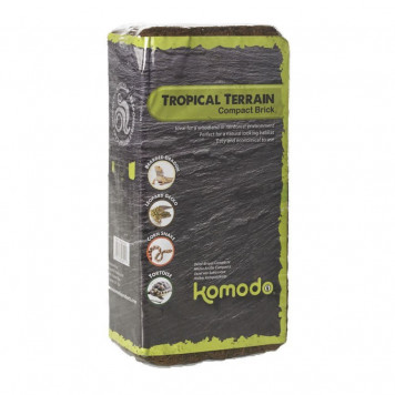 Підкладка з кокосового волокна Komodo Tropical Terrain Brick 8л (46001) для тераріуму