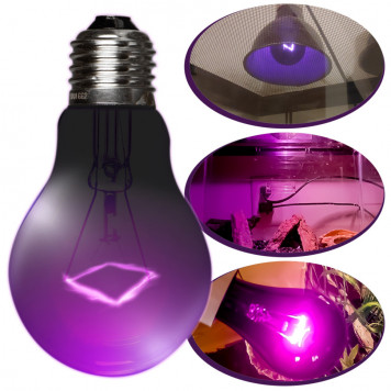 Нічна лампа з підігрівом Repti-Zoo Night Heat Bulb 35W для тераріумів без UVA (MHL35)-2