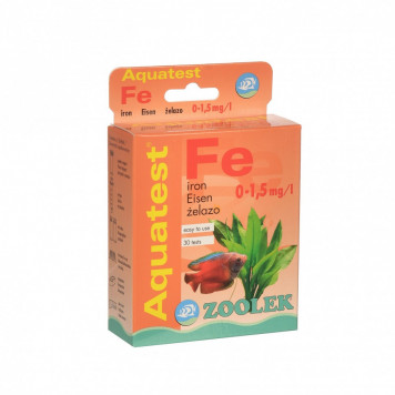 Тест рівня заліза Zoolek Aquatest Fe (1100)-1