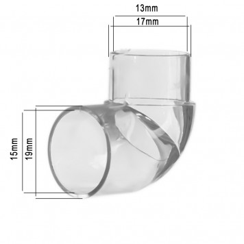 Коліно Aquario Neo Unit Connector L для NEO FLOW L-2