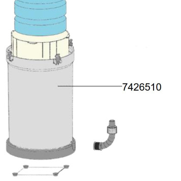 Каністра для зовнішнього фільтру Eheim classicVARIO+e 250 (7426510)-1