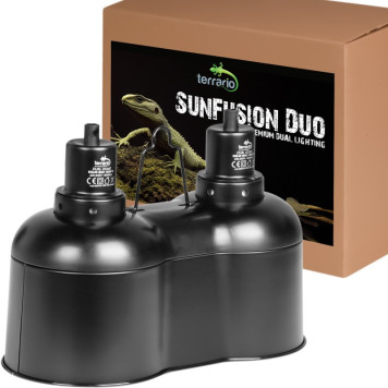 Світильник падвійний Terrario SunFusion Duo з двома керамічними патронами E27, 2 x 150Вт-6