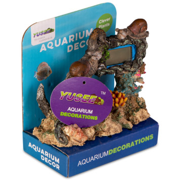 Декорація Yusee Aquarium Decor Thermometer з термометром LCD 14X6X11см (ys201030)-9