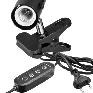 Світильник з затискної ручкою і таймером Terrario ReptiSun Time Control 200W-5