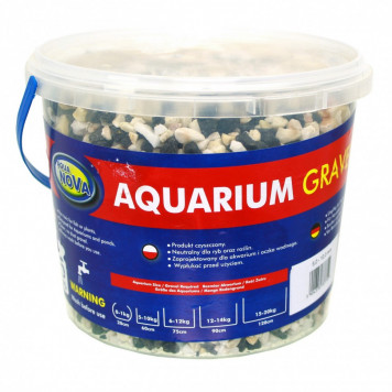 Грунт для акваріуму Aqua Nova NCG-5 BAS/DOL 5-10мм 5кг 3л.-1