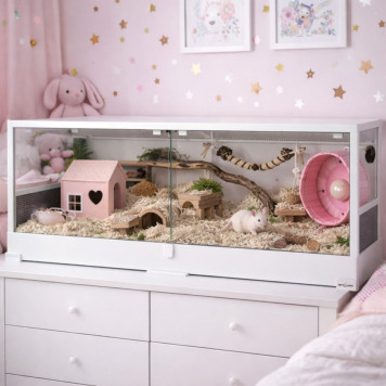 Тераріум Repti-Zoo 120x45x45см для рептилій, амфібій, гризунів та черепах (RK0222UW)-2