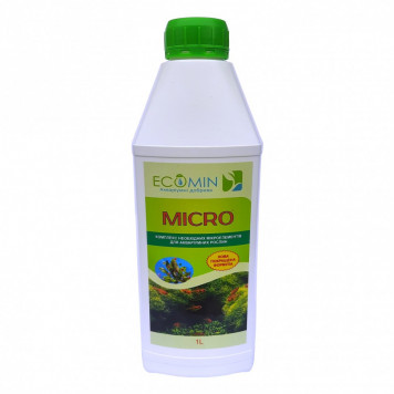 Micro ECOMIN 1л Мікро добриво для акваріумних рослин