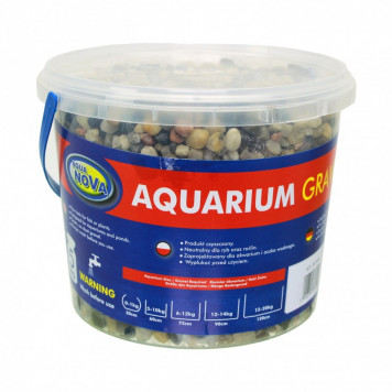 Грунт для акваріуму Aqua Nova NCG-5 RIVER 4-8мм 5кг 3л.-1