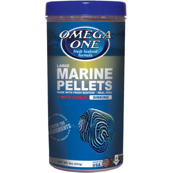 Omega One Garlic Marine Pellets L (255g)