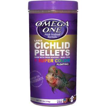 Omega One Cichlid Pellets floating L (170g)