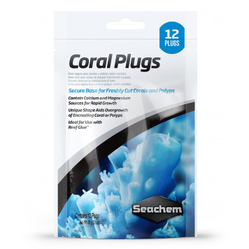 Seachem Coral Plugs (12 шт.)