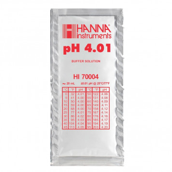 HANNA Buffer sachets pH 4.01