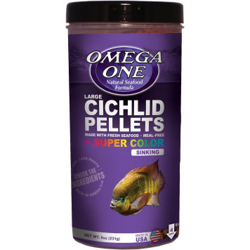 Omega One Cichlid Pellets L (255g)