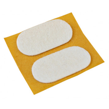 Tunze Felt pads 38 x 19 mm, 2 pcs.