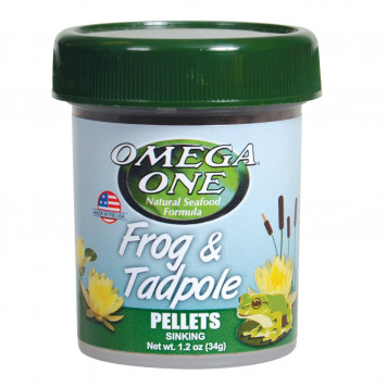 Omega One Frog & Tadpole Pellets (34g)